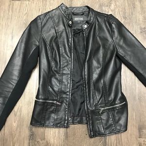 Kenneth Cole reaction faux leather jacket